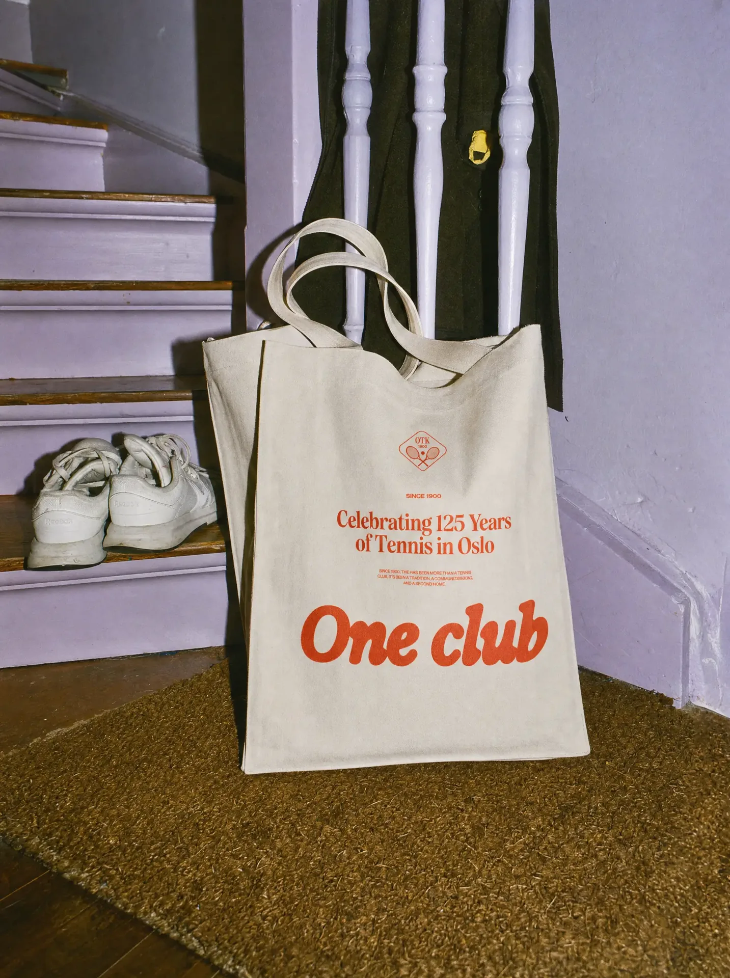 Oslo Tennisklubb One club tote bag
