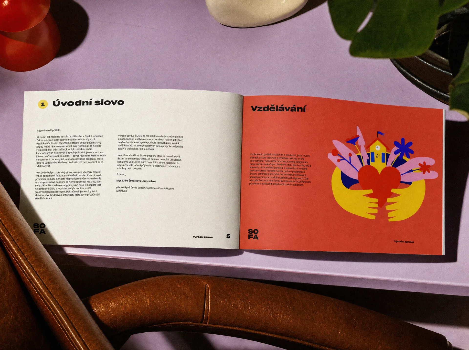 SOFA, Society for All — Illustration and visual language